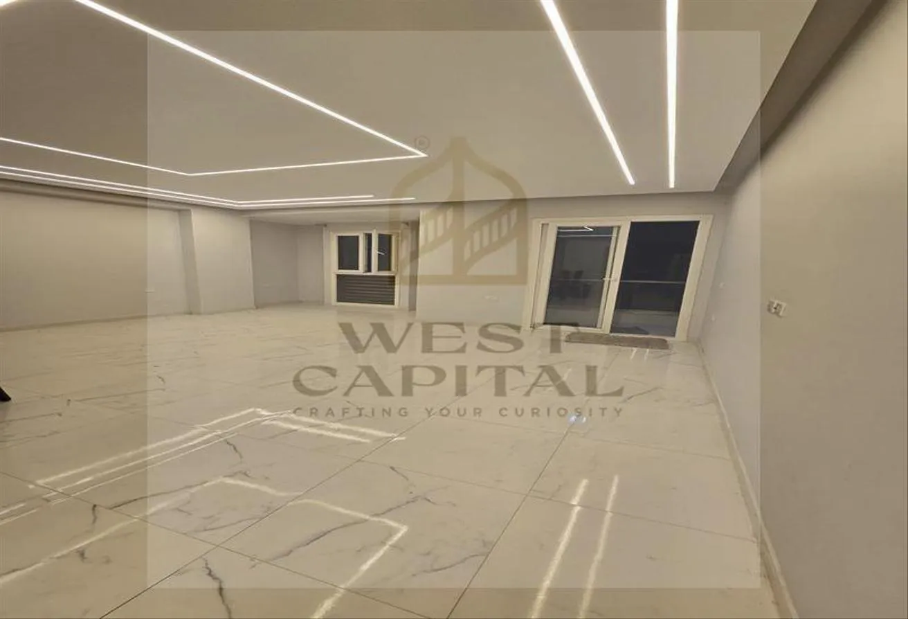 Rent in Zayed Dunes: Office 87 meters finished + AC, near Seoudi