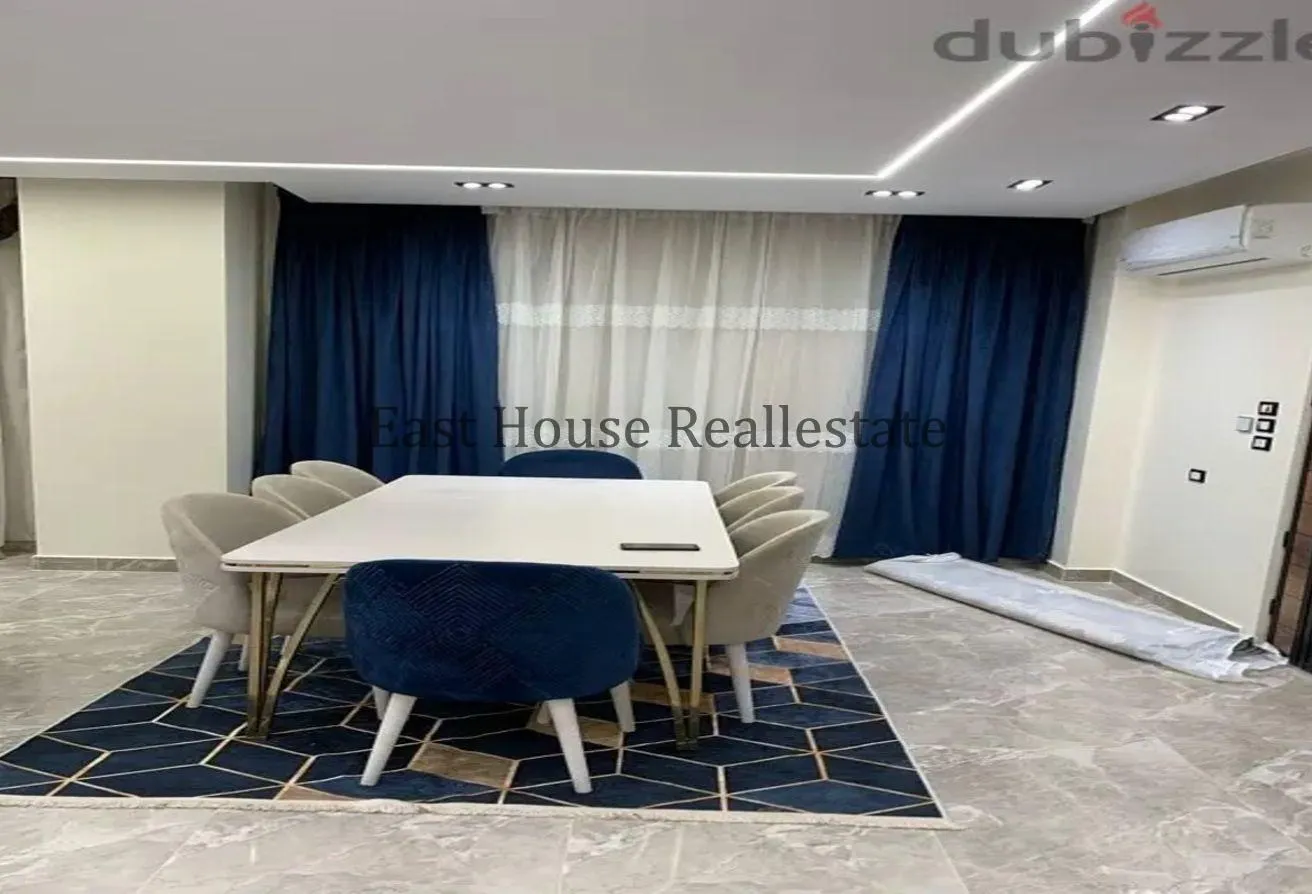 Rent in Alca compound: Furnished duplex for rent in New Cairo