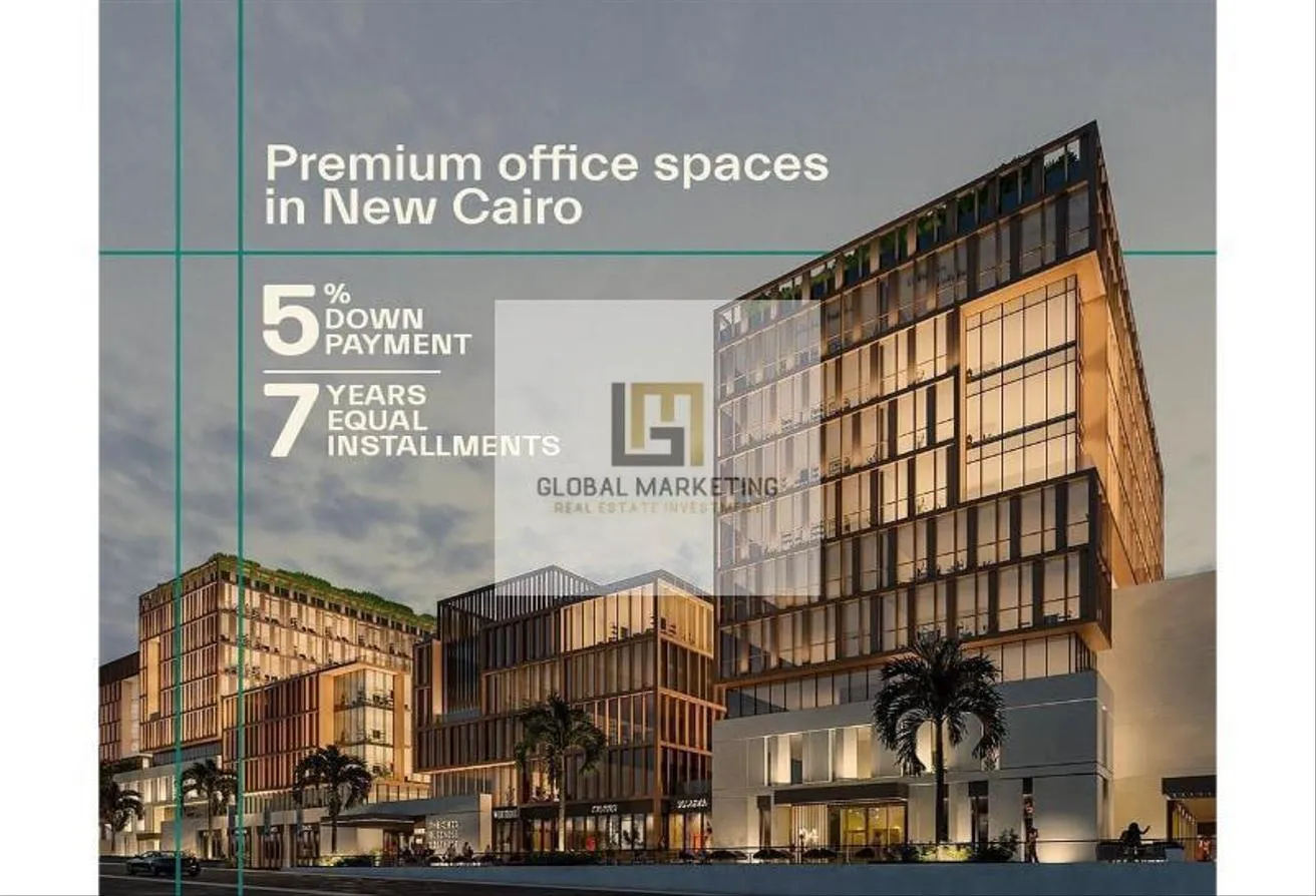 Sale in Telal East: Office 193m for sale 5% downpayment (installments)