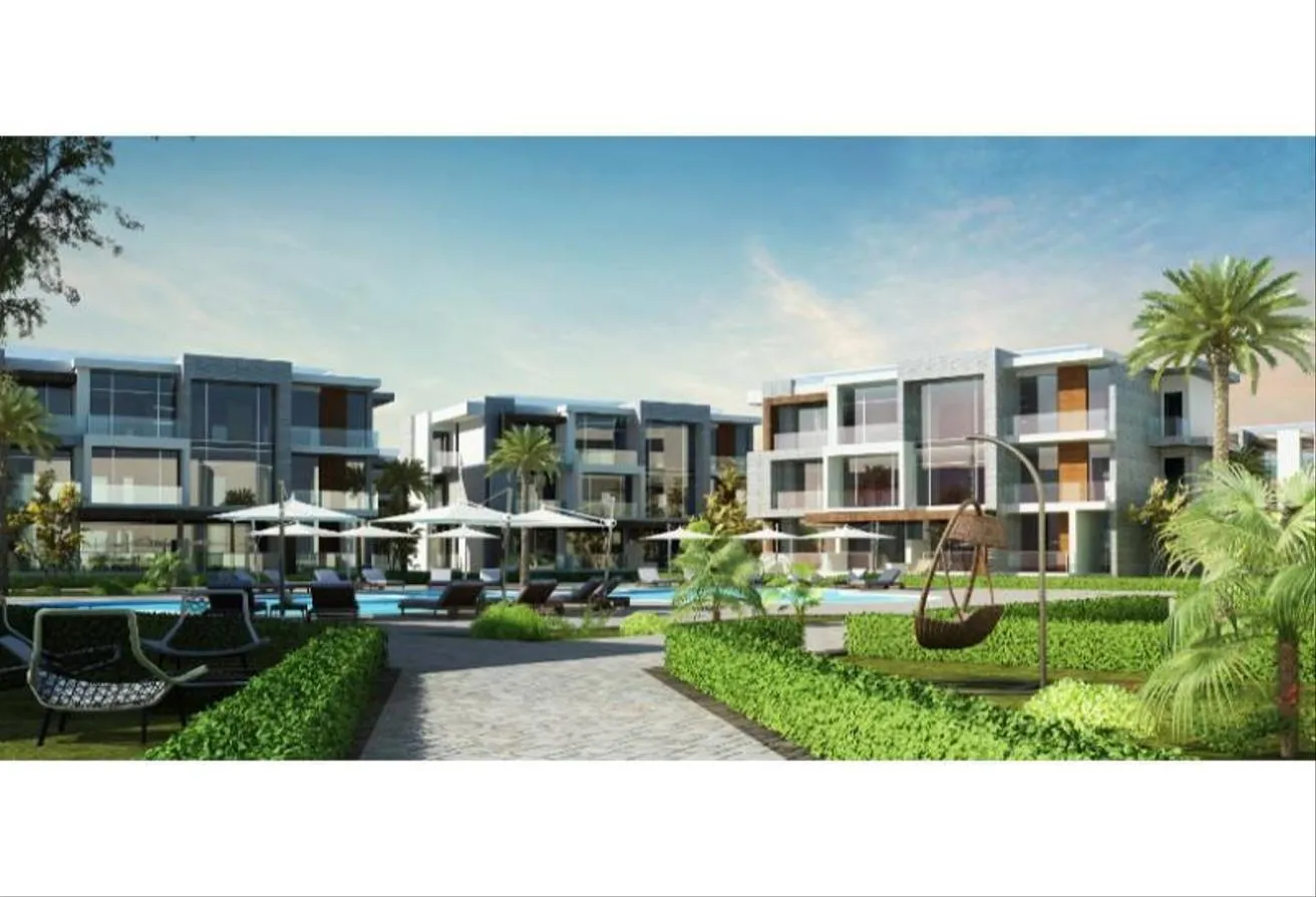 Sale in Azha: twin house for sale - 3rd row lagoon - at azha