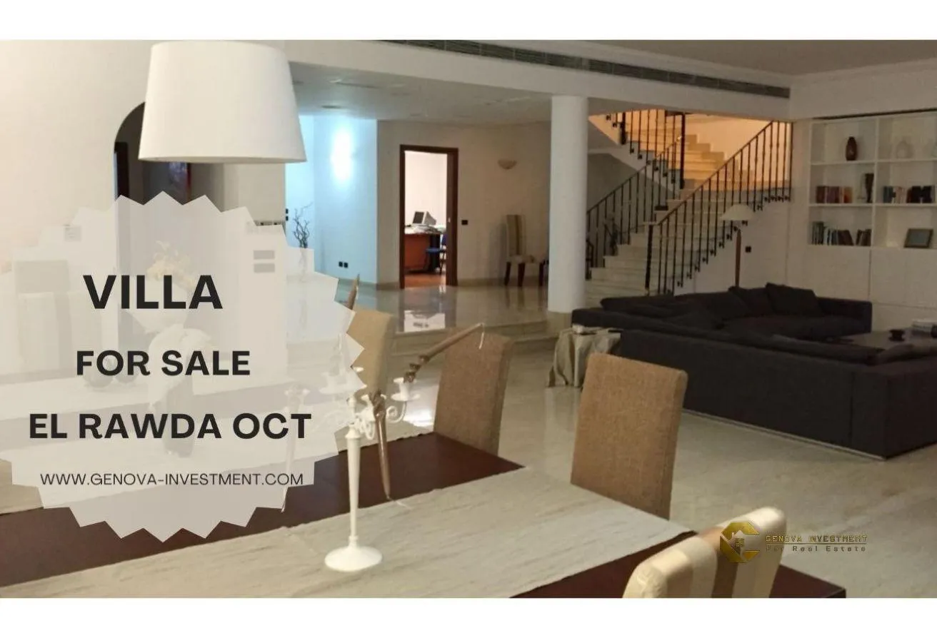 Sale in Rawda: Luxury villa for sale in Al Rawda October Compound