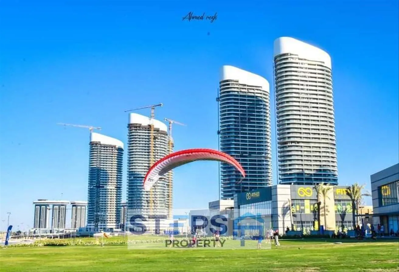 Sale in North Edge Towers: Special Sea&amp;Lagoon view unit in New Alamein towers