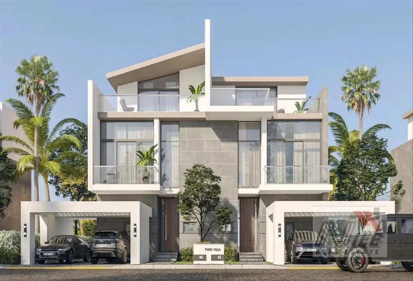 Sale in Saada Compound: Twinhouse View Landscape Dp/installments till 2030