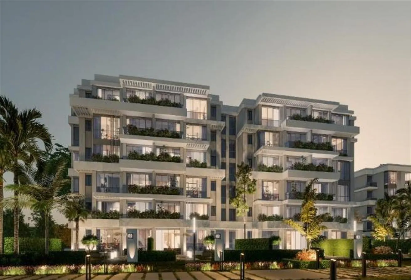 Sale in Bluetree Compound: Apartment for sale in new cairo with 0% dp over 8Y
