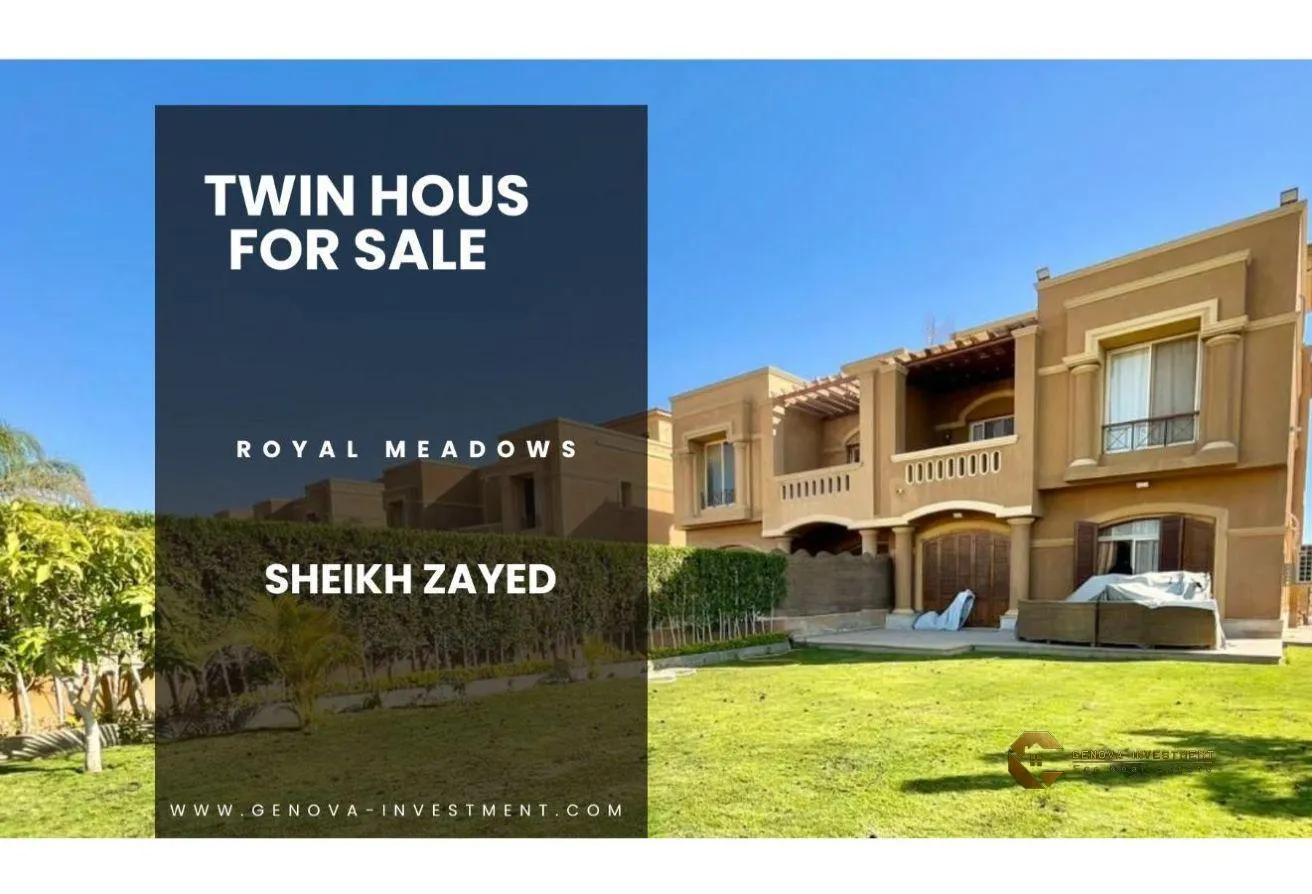 Sale in Royal Meadows: Twin House for sale in Royal Meadows Sheikh Zayed