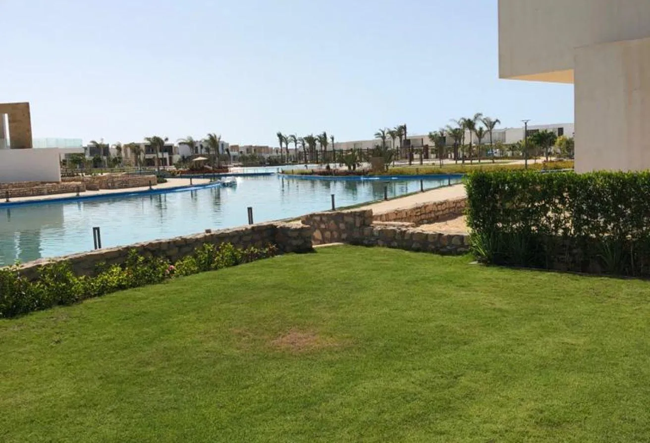 Sale in G-Bay: Chalet fully lagoon&amp;sea view for sale - Ain Sokhna