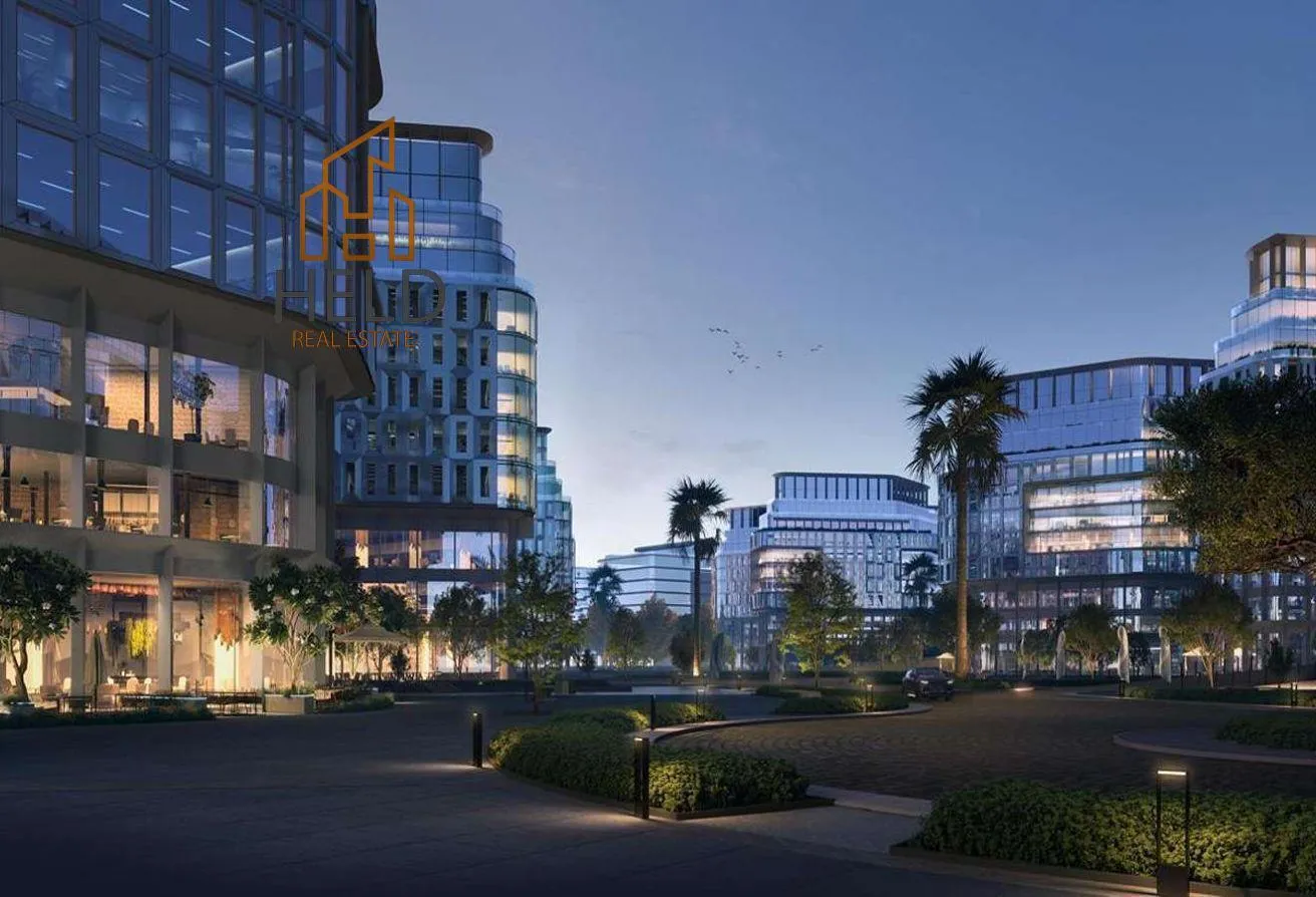 Sale in The Ark Business District: Townhouse for sale_  DP 5% _ the crest new cairo .