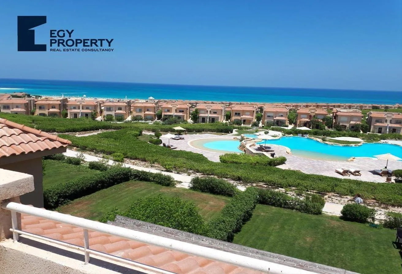 Sale in Telal Alamein: 112 sqm chalet with garden for sale - North Coast