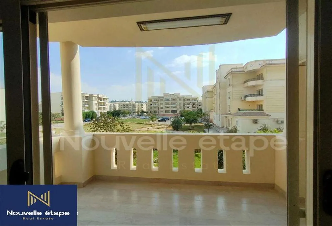 Sale in Al Khamayel city: Own a garden apartment in Zayed beside ALAhly club