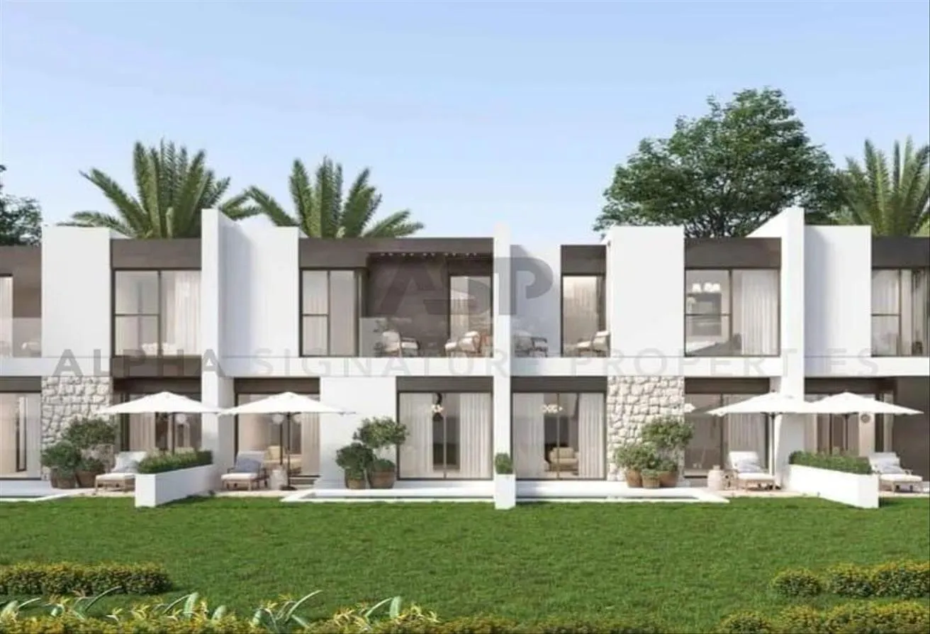 Sale in Solare: CORNER Ground Chalet 127m Finished Delivery 2027