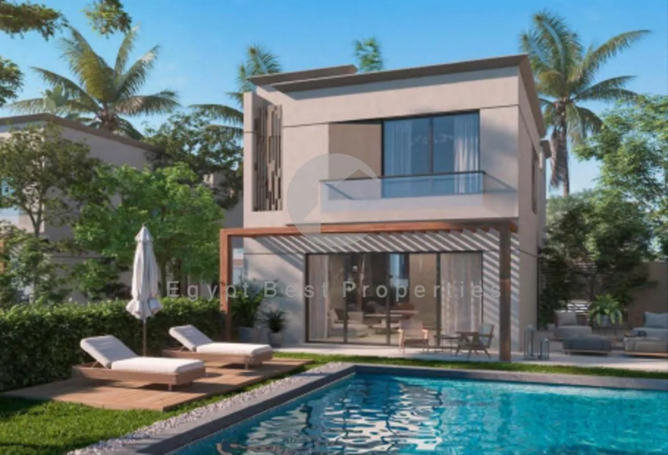 Sale in October Plaza: Villa F. Finished| 0% DP Over 12 Years @Palm Hills