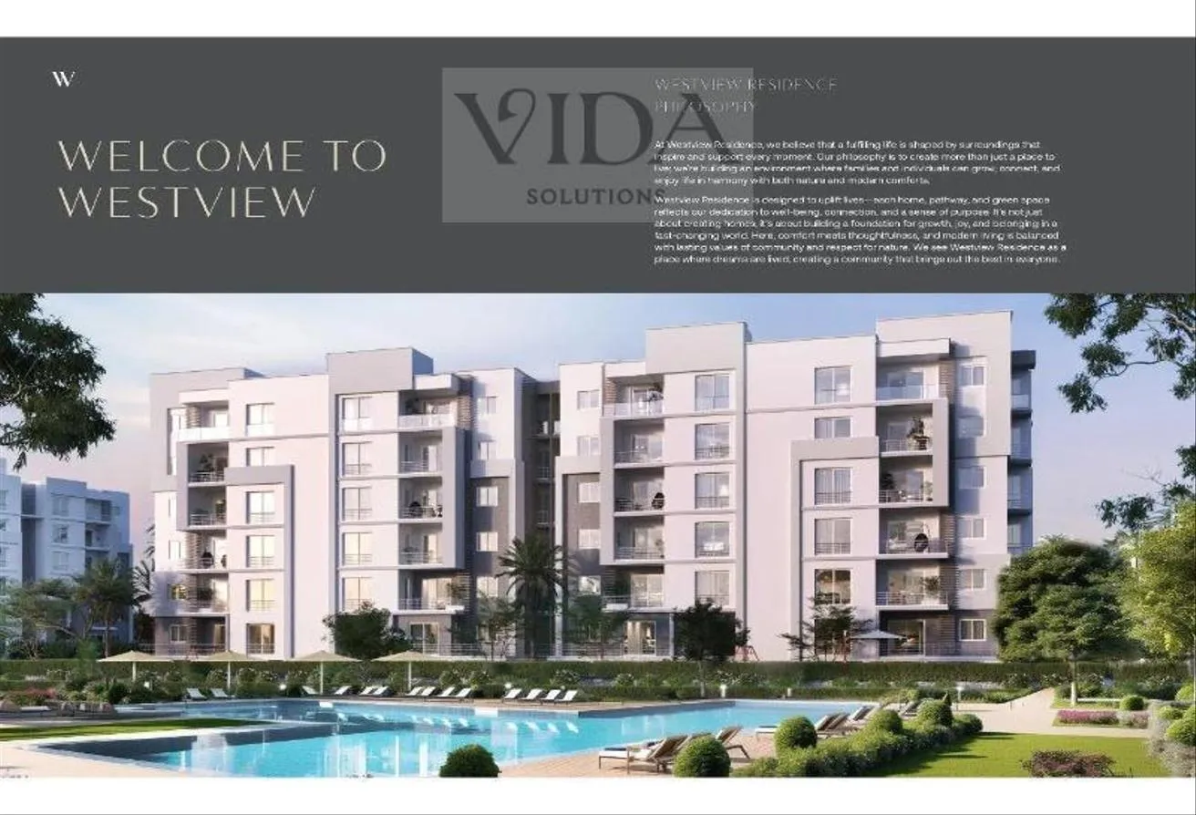 Sale in Westview Residence: finished apart in new zayed delivery 1 year