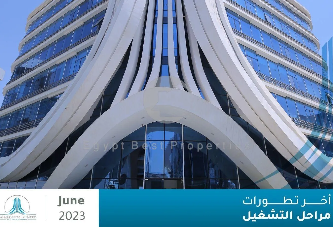 البيع في كايرو كابيتال سنتر: في كايرو كابيتال التجمع الخامس ,مكتب للبيع متشطب 