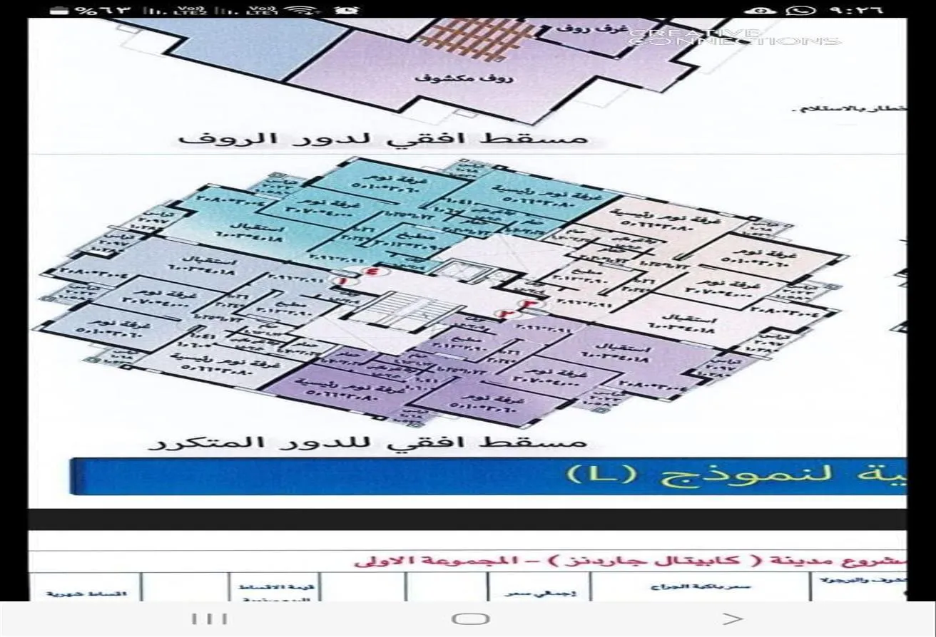 البيع في كمبوند كابيتال جاردنز: شقة للبيع – كومباوند كابيتال جاردنز حدائق العاصمة 