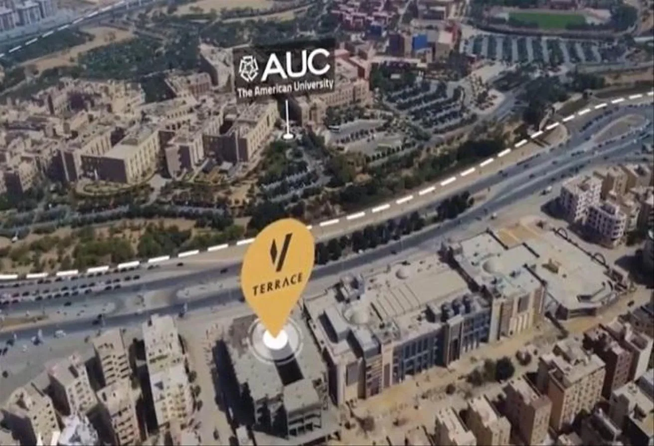 Sale in V Terrace mall: shop 77m for sale in front of AUC with 10% DP only