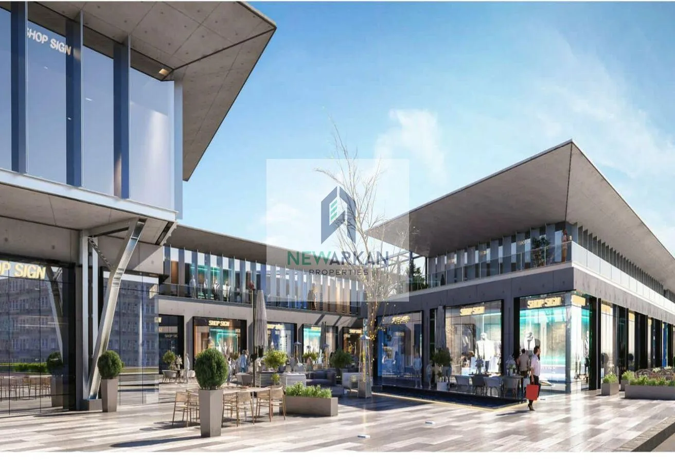 Sale in Centrada Hub: Shop with a facade on Dahshour Link, 10% advance