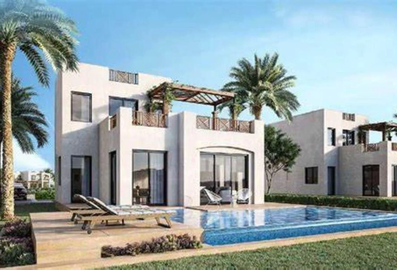Sale in Makadi Resort: Villa Double View @Orasco Fully Finished 0%DP6Y