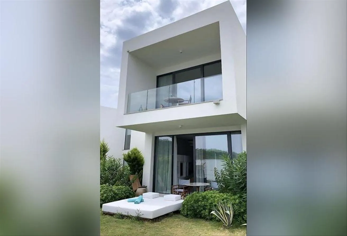 Sale in Badya Palm Hills: Twin house with garden finished for sale Badya