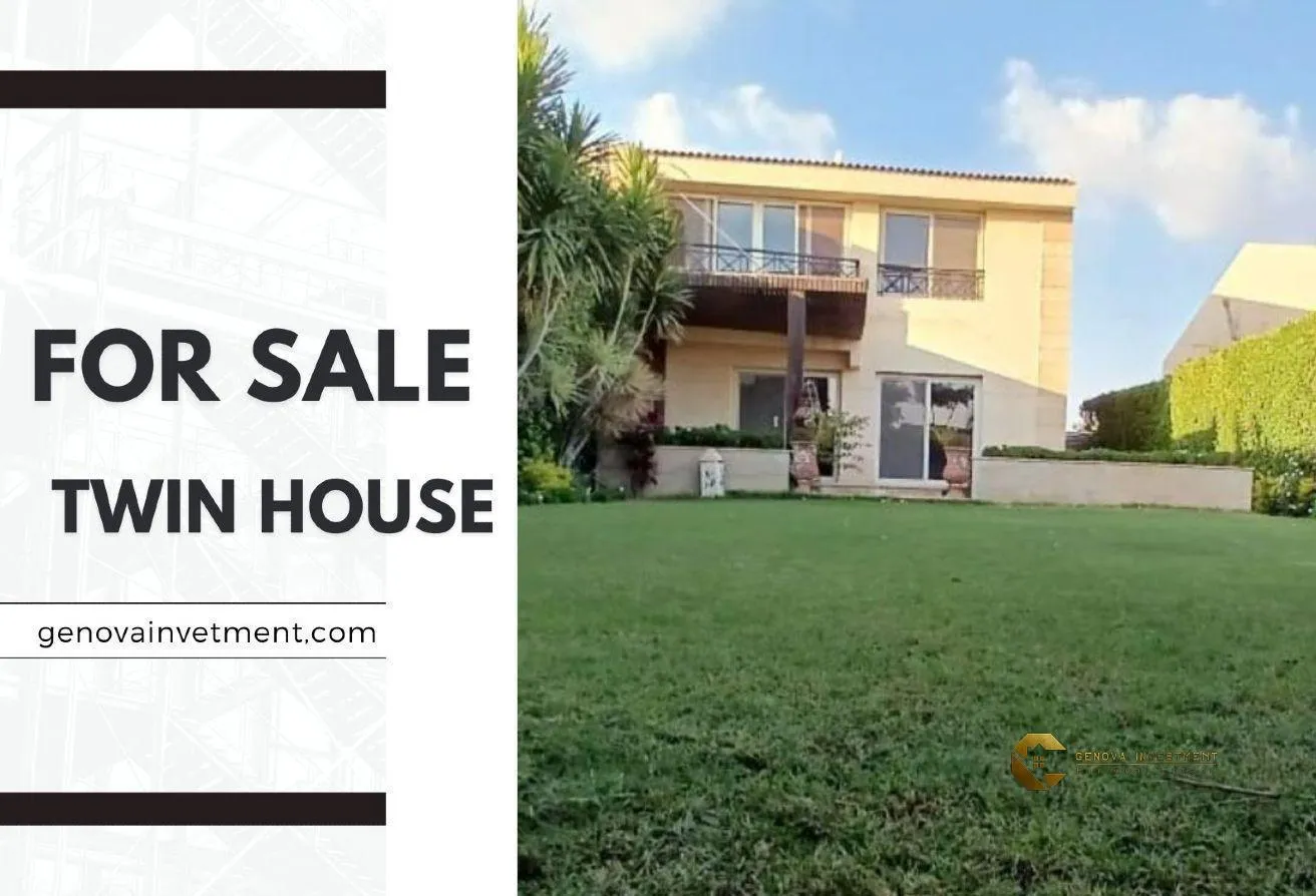 Sale in Al  Rabwa: Twin House for Sale AlRabwa Compound Golf VEW