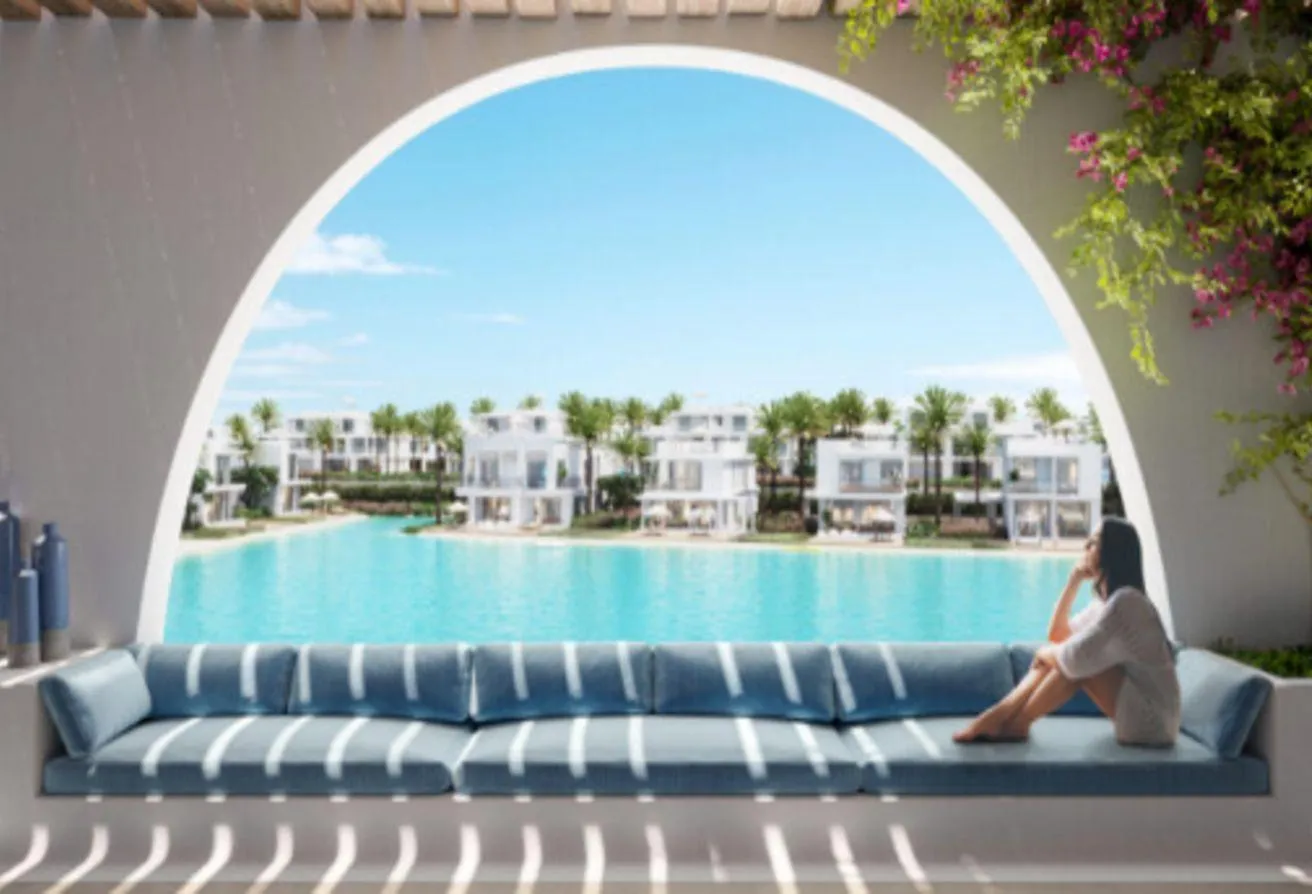 Sale in Soul North Coast: Townhouse Lagoon Front - Small DP - Resale @Soul