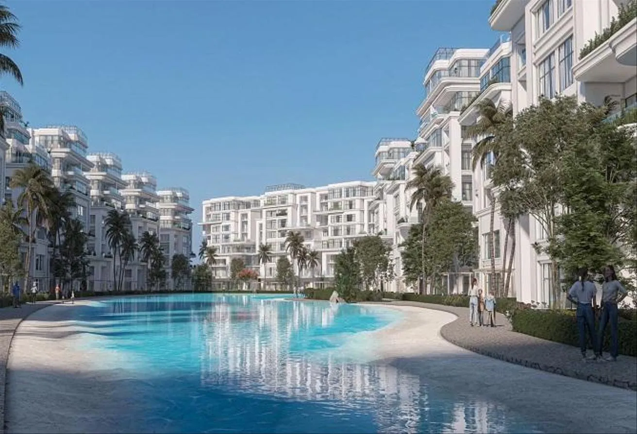 Sale in Lumia Residence: 3BEDROOMS Direct View Lagoon in New Capital 5%Dp