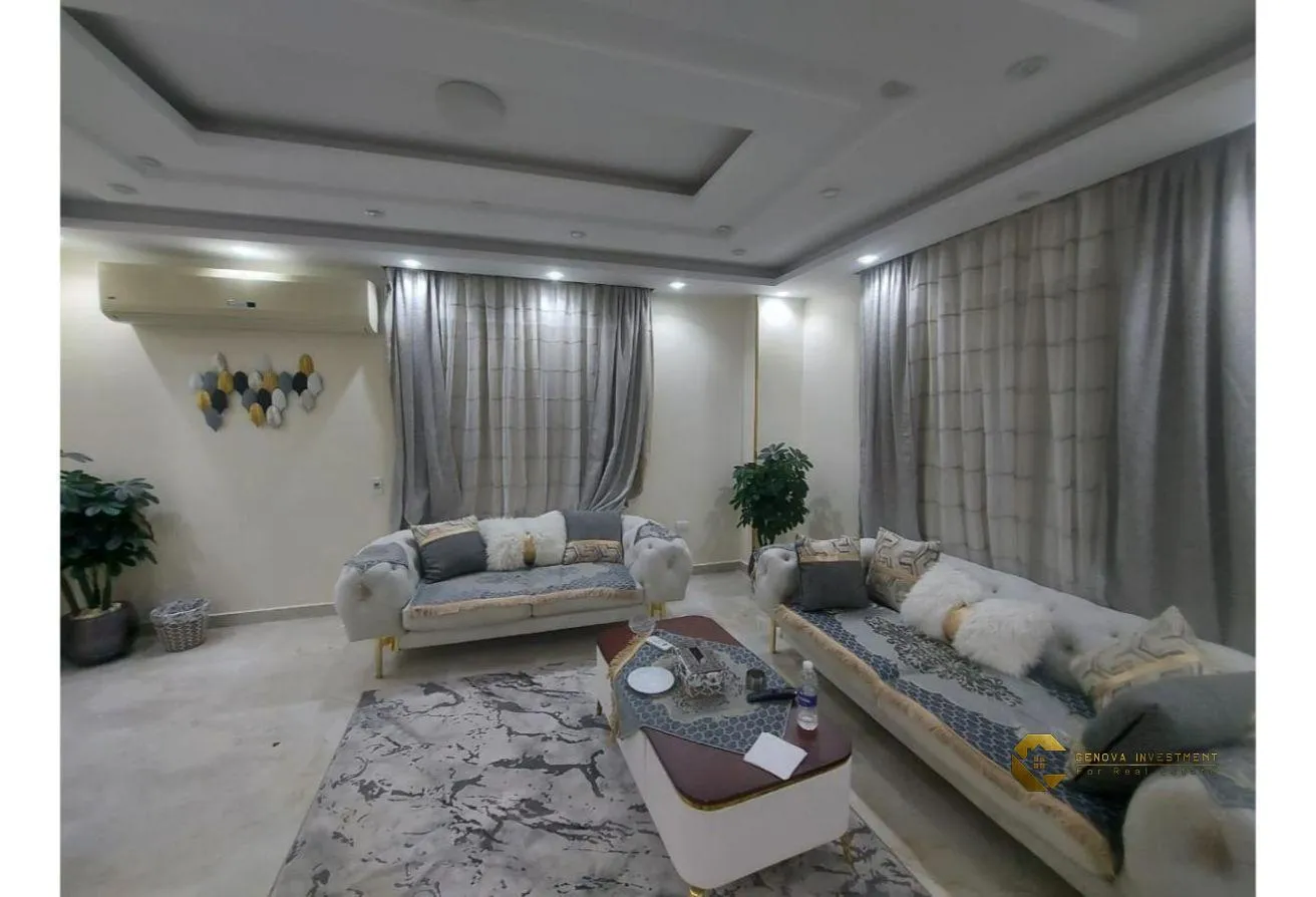 Rent in 8th District: شقة روف حي تامن فيللات شيخ زايد تراس 100م