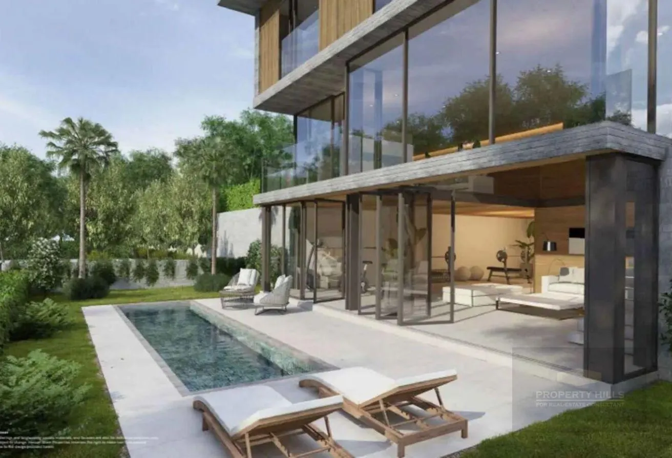 Sale in Palm Hills Golf Views: one-story villa, private pool, 7-year installments