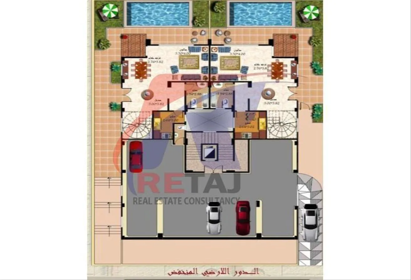 البيع في عمارات البنفسج: دوبلكس للبيع في البنفسج عمارات التجمع الاول 
