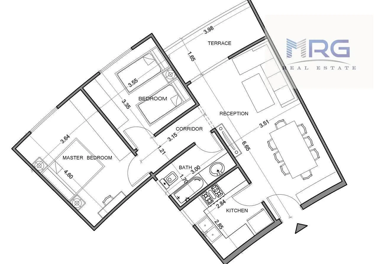 Sale in Katameya Gate: Resale apartment 94m lake view in Katameya Gate