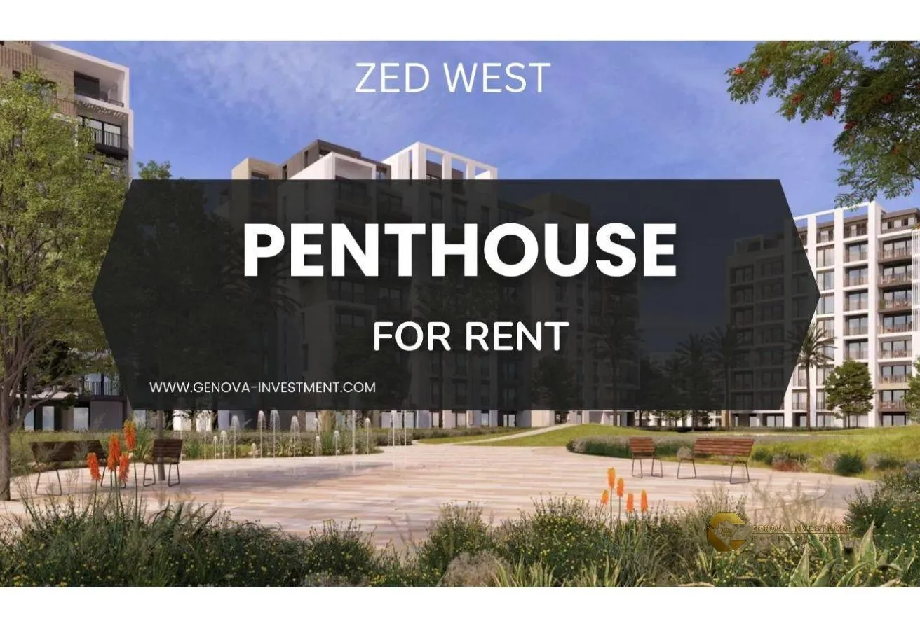 Rent in Zed Towers: Penthouse for rent in Zed West Sheikh Zayed