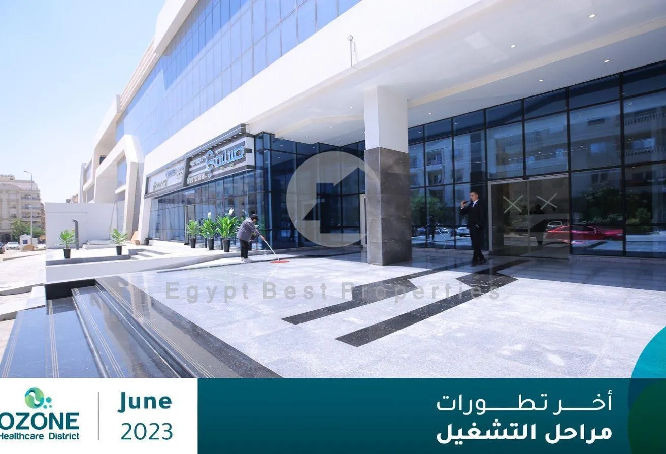 البيع في مجمع أوزون الطبي: محل للبيع استلام فوري في النرجس التجمع الخامس 
