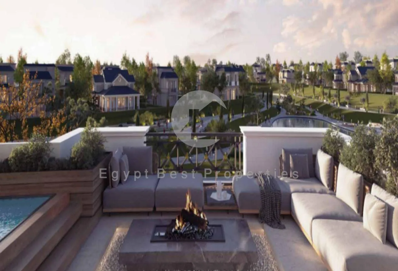 Sale in Mountain View Mostakbal City: ivilla for sale aliva installment 10 y with dp 3%