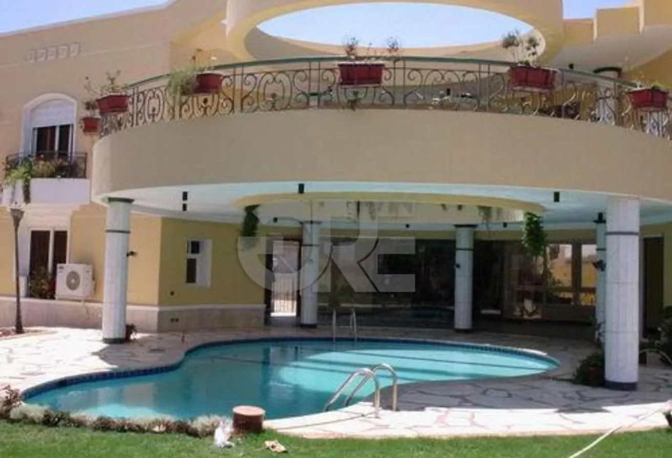Rent in Al Yasmine Greenland: Furnished villa, 4 rooms, Nanny's room, and a swimming pool