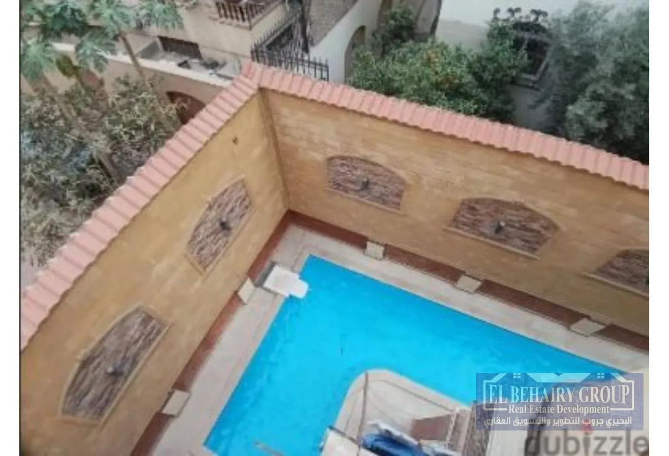 Rent in The 1st Settlement: دوبلكس للايجار فى التجمع الاول بحديقه خاص تشطيبات