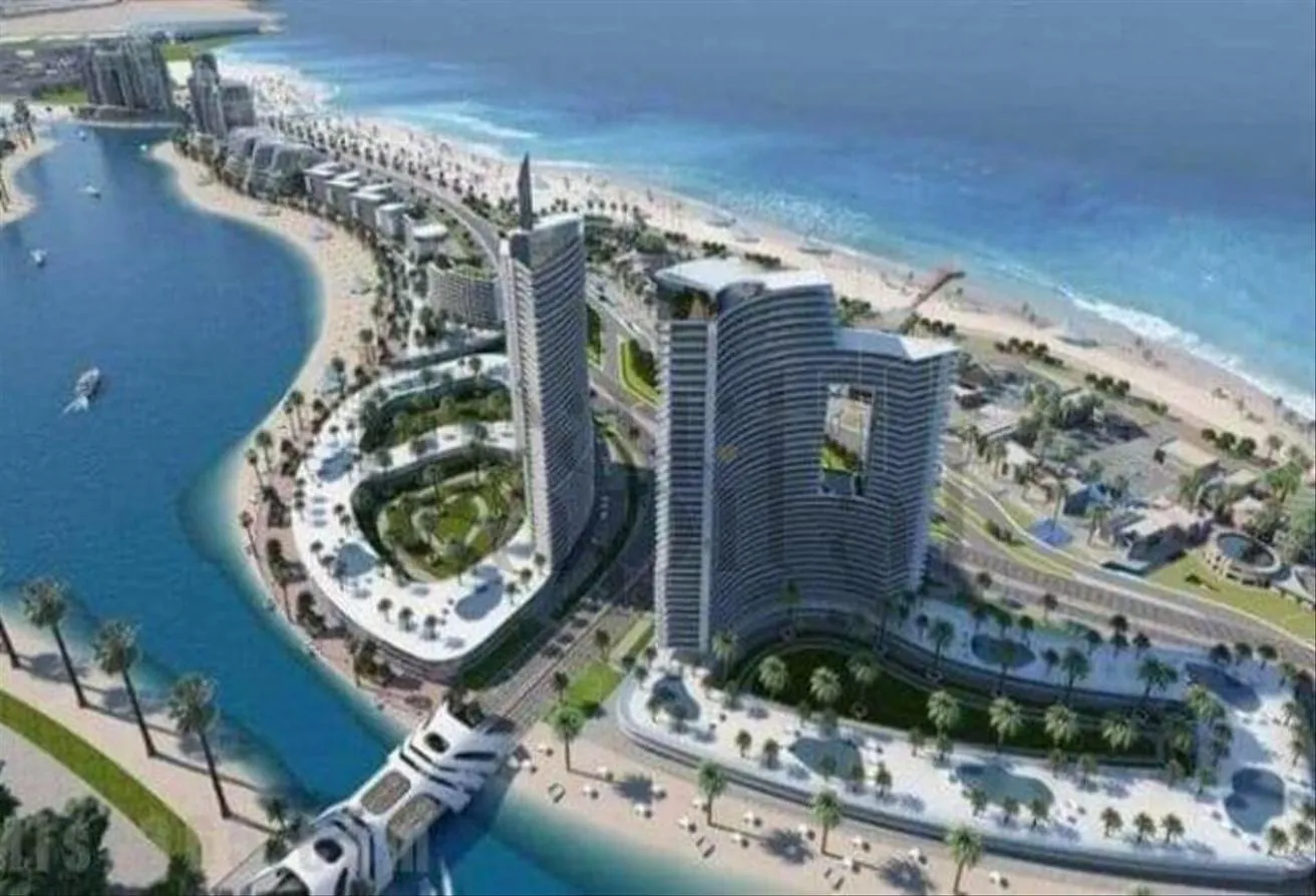 البيع في ذا جيت تاورز: شقة متشطب بالكامل في أبراج العالمين 106م فيو بحيرة 