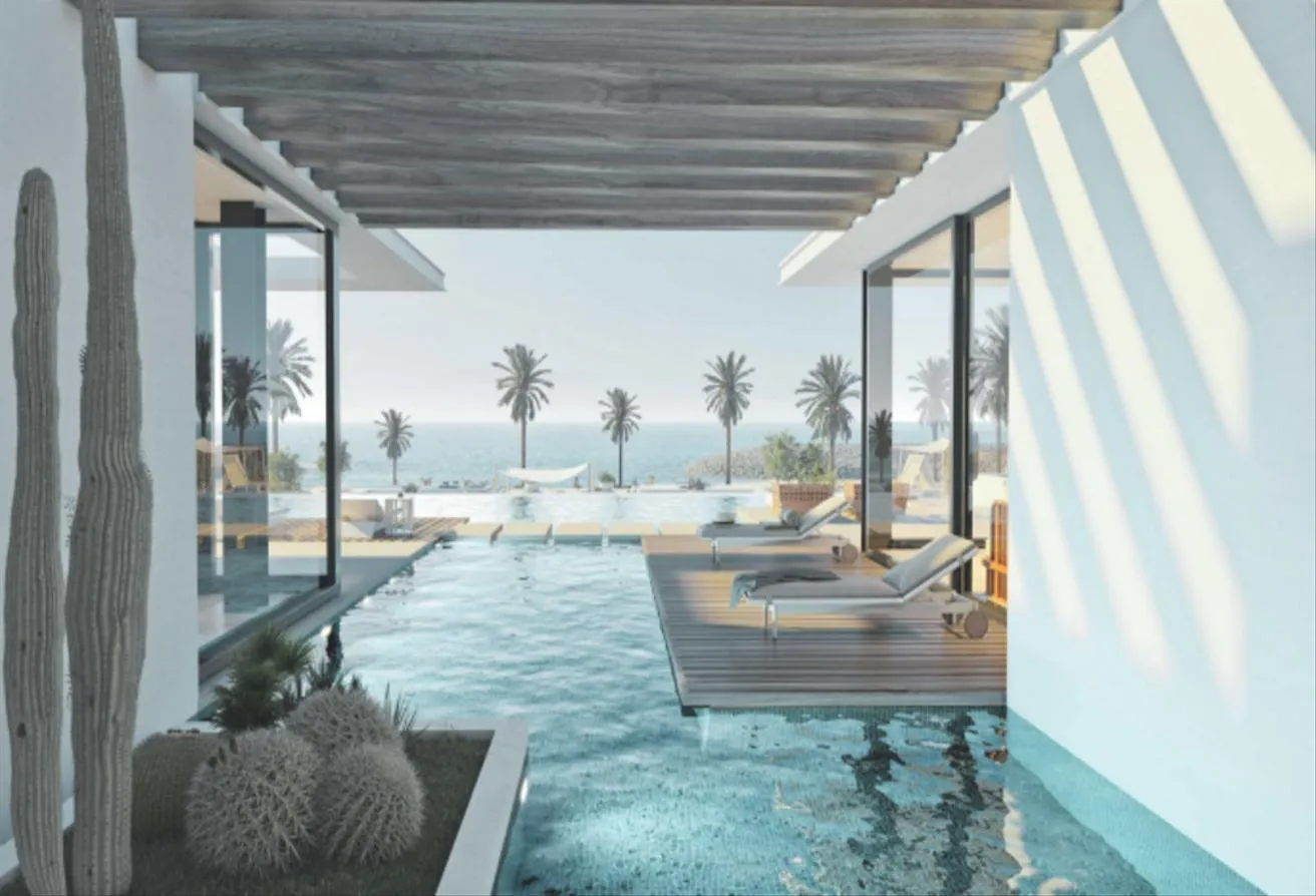 Sale in Naia bay: Chalet with roof fully finished with View Lagoon