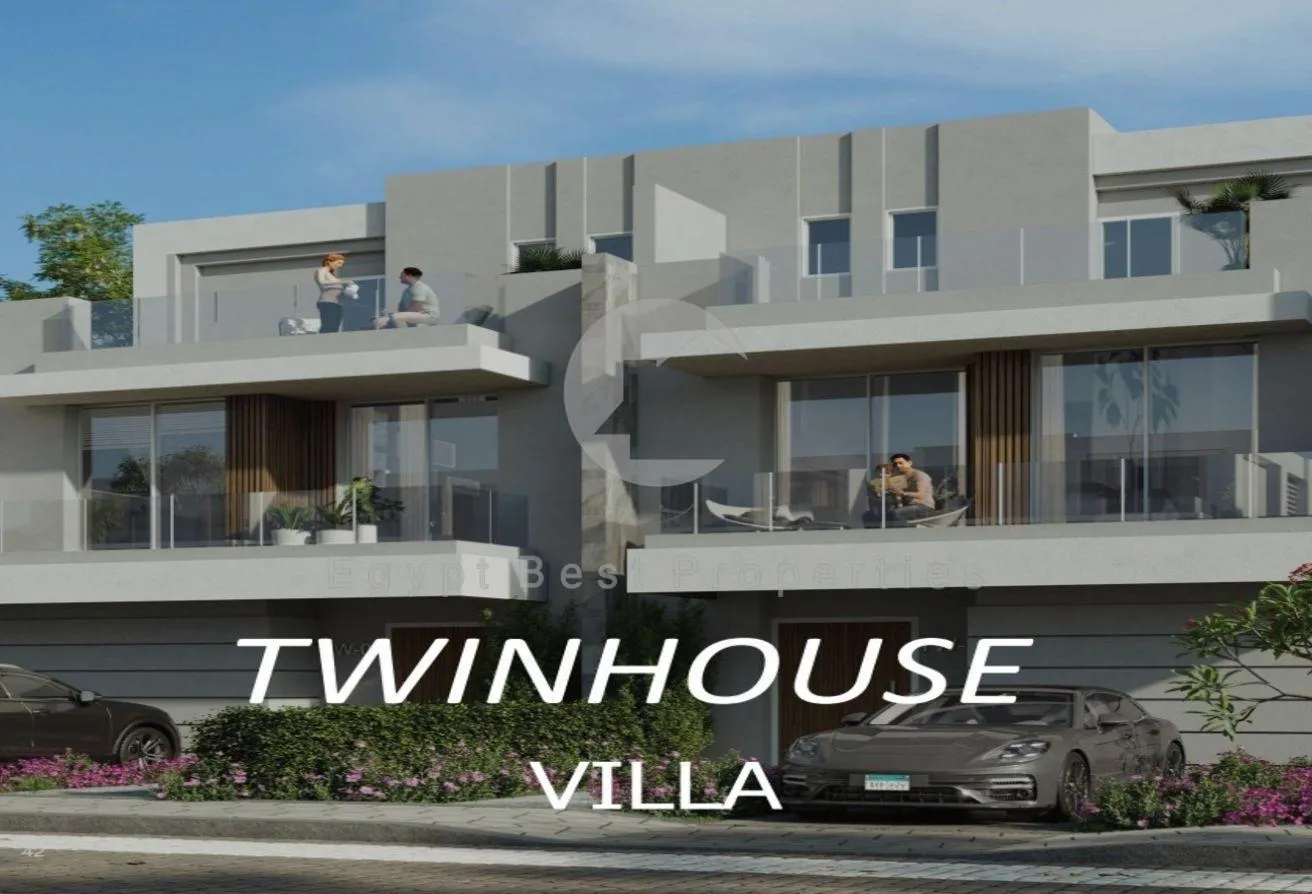 Sale in Ever: lowest price for Twin house in New Cairo 5% DP