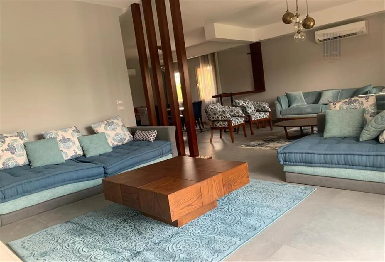 Rent in Greens: Fully furnished villa for rent in compound greens