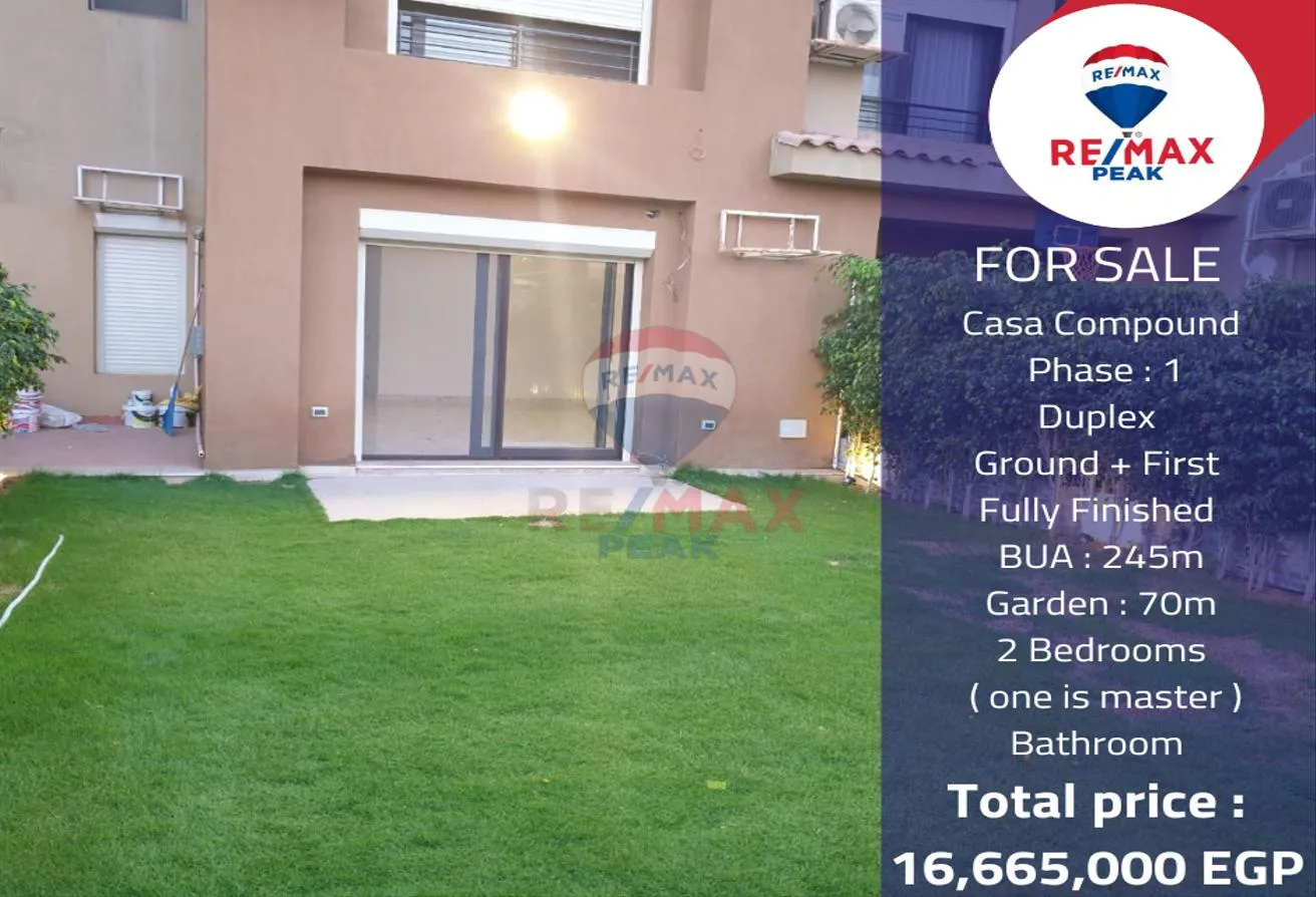 Sale in Casa: Casa Compound Duplex  For Sale  245m