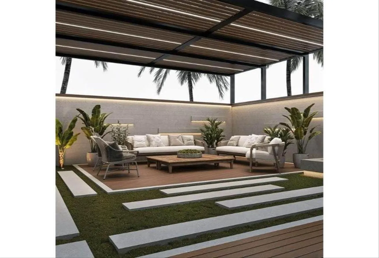 Sale in Garnet: Apt + garden in 5th Settlement - 9 Yrs installment