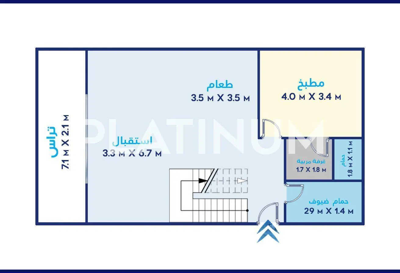 البيع في بالم هيلز: tessera upper للبيع 273م 
