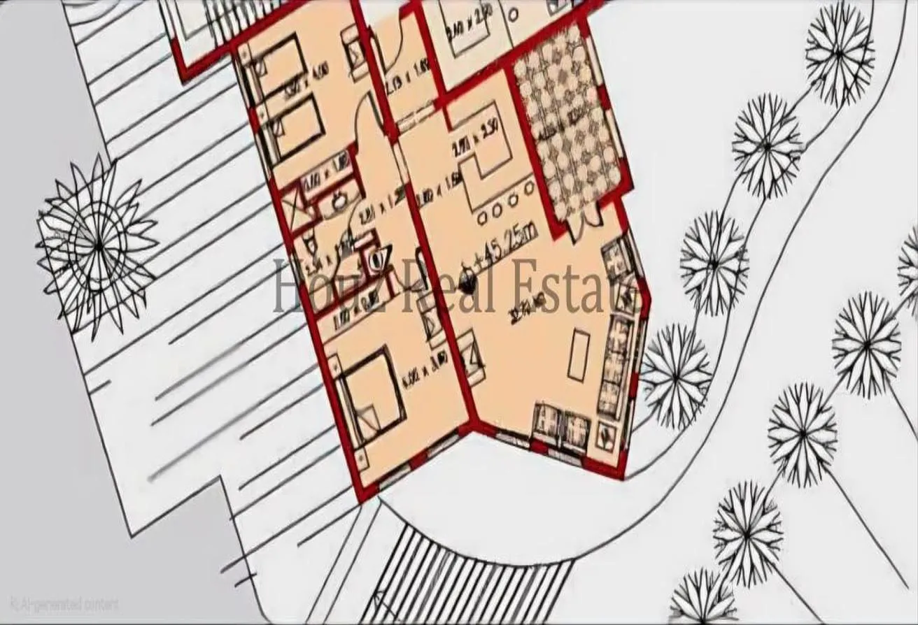 البيع في ازورا ريزورت: 2 bedroom apartment in azzurra sahlhasheesh 