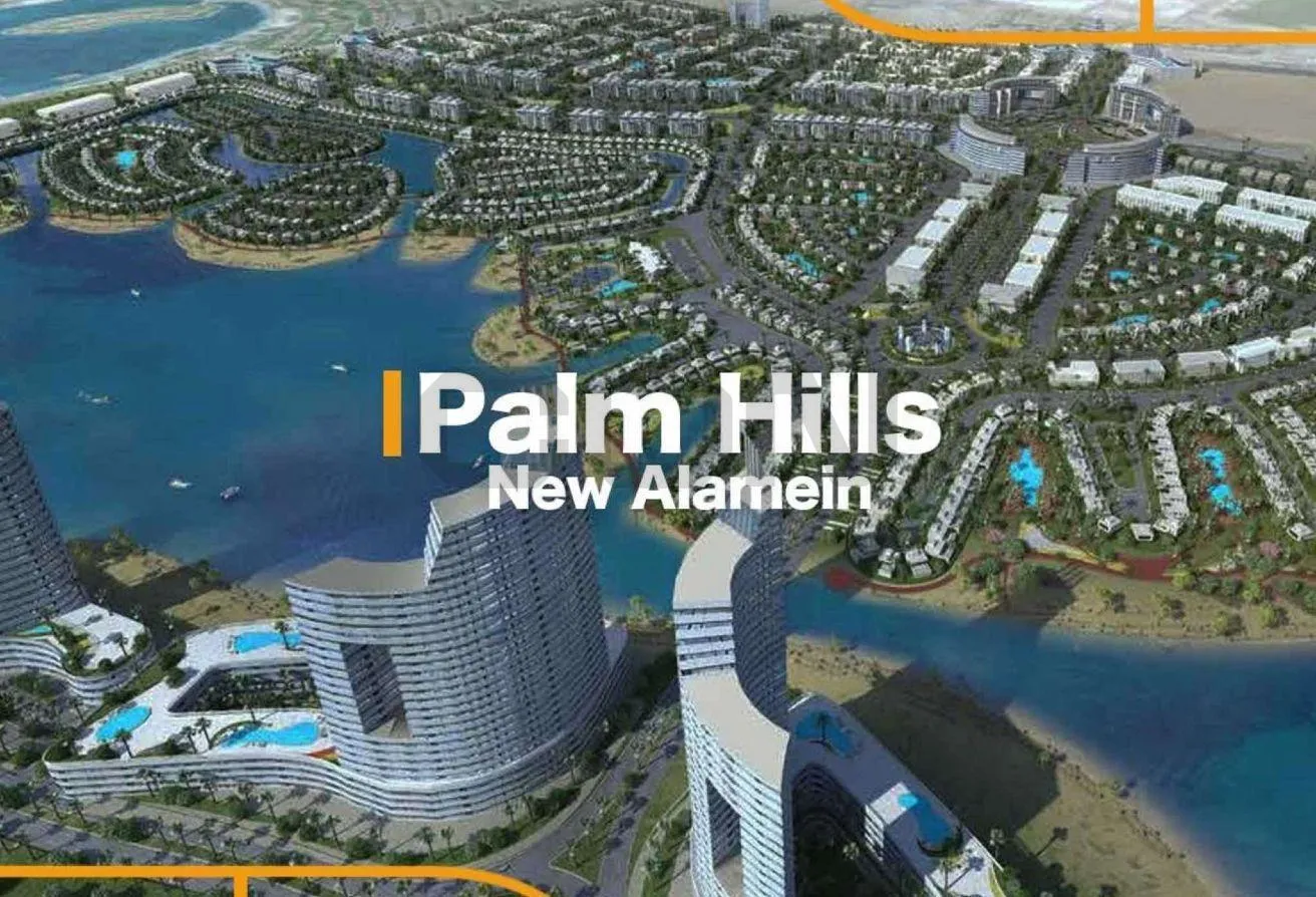 Sale in Palm Hills New Alamein: Chalet Fully Finished-Delivery 2025-Prime Location