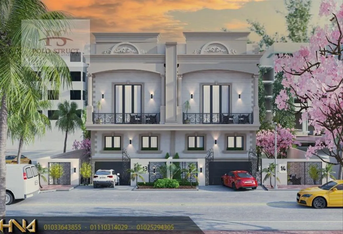 Sale in Palm Villa: FOR sale Twin House Semi-Finished 370m