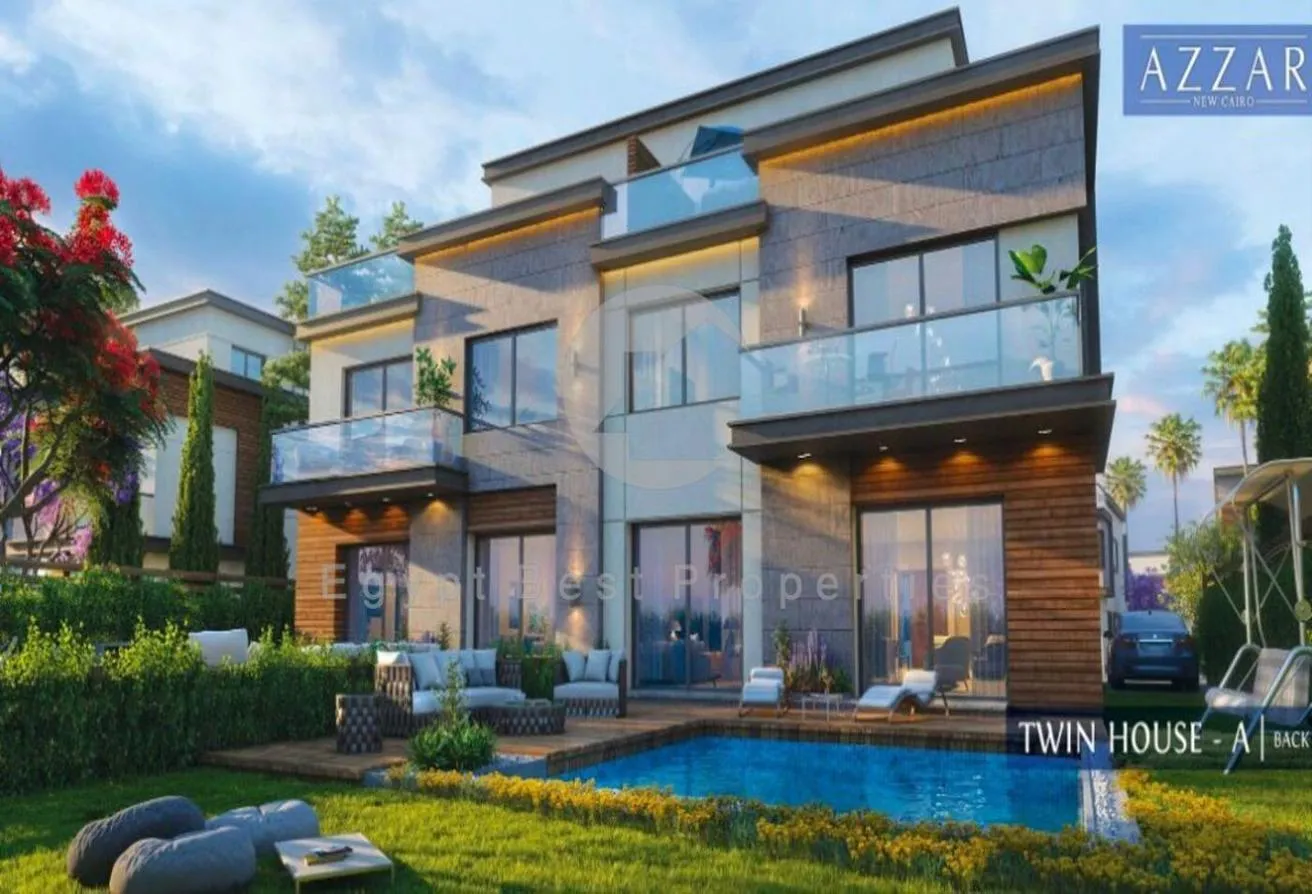 Sale in Dijar: Apartment graund floor in new cairo 5% downpayment