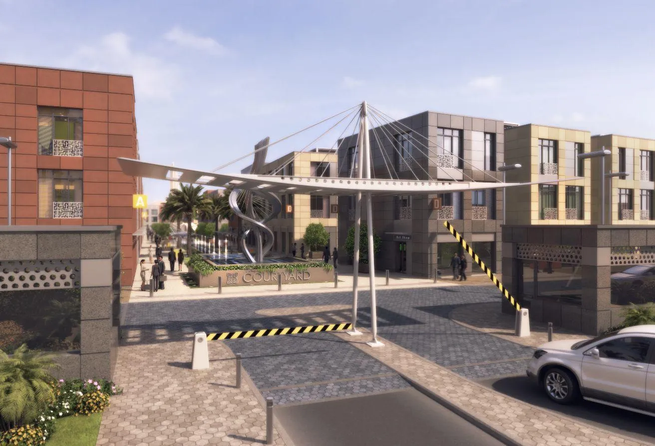 Rent in The Courtyard: Admin building for rent 440 meters, near Seoudi