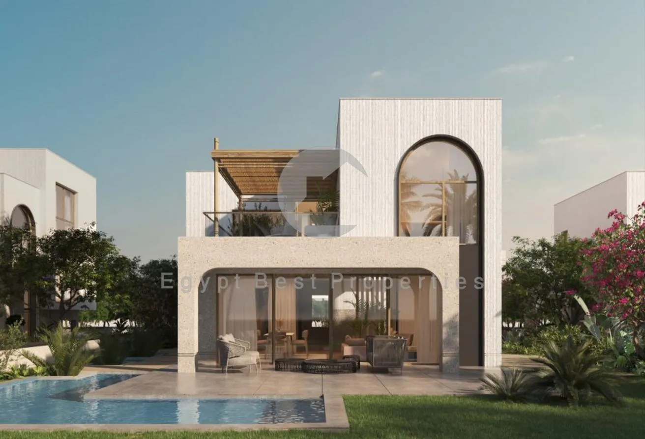Sale in Seashore: 1 bed Chalet fully finished first row lagoon