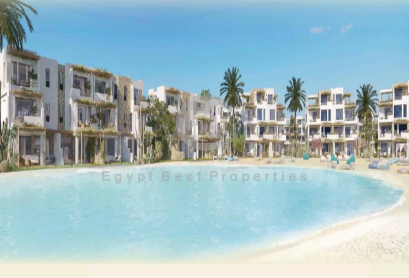 Sale in Al Masyaf: Chalet Direct On Lagoon  Fully Finished For Sale