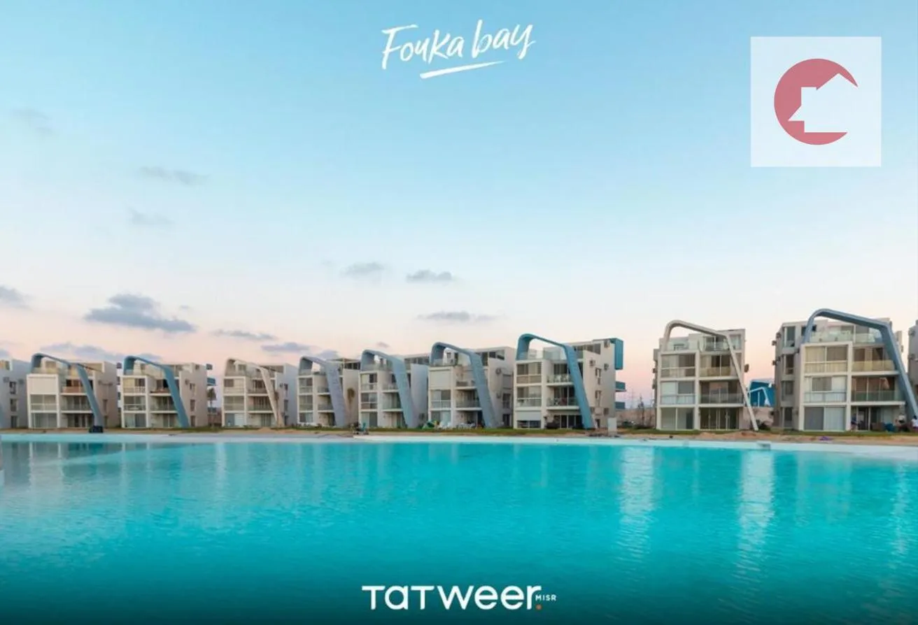 Sale in Fouka Bay: TOWNHOUSE CORNER LAGOON VIEW ONLY 5% DP.