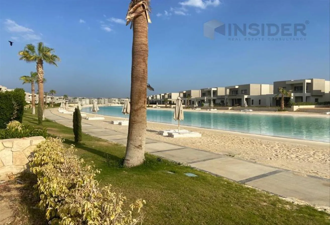 Sale in Azha: Twin house for sale direct lagoon ready to move